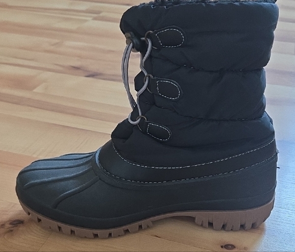 🖤 Women's Black Snowden Boots - Picture 3 of 6